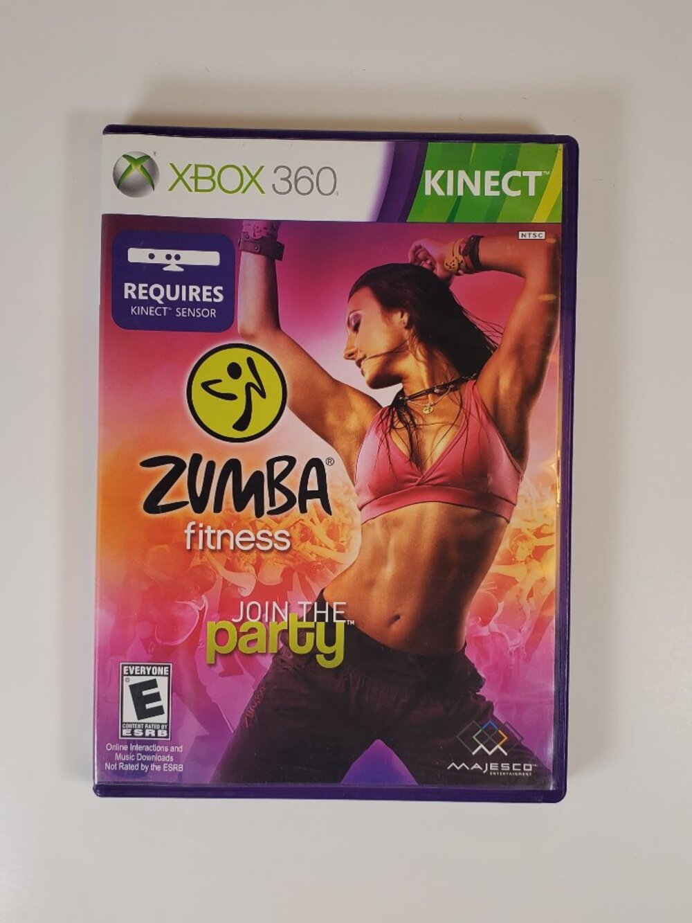 Zumba Fitness Microsoft Xbox 360 - Kinect compatible, Basically brand new